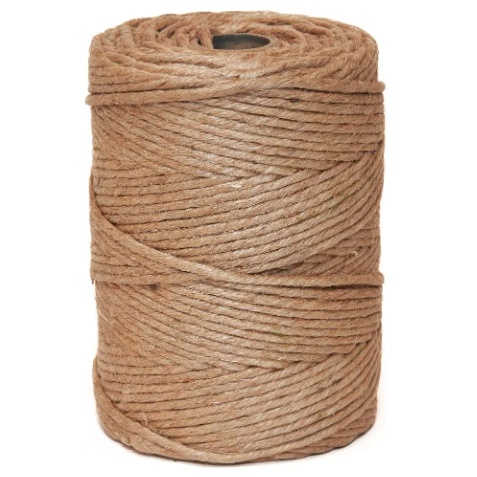 HILO DE YUTE PULIDO NATURAL 4MM 1 KG 160 METROS - 1