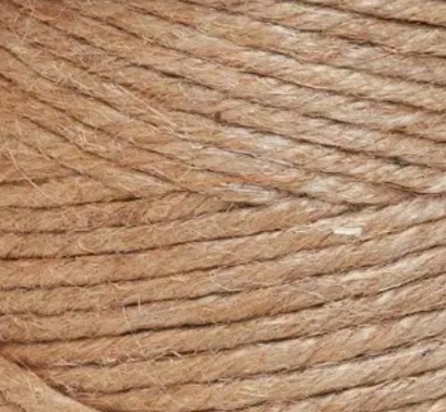 HILO DE YUTE PULIDO NATURAL 4MM 1 KG 160 METROS - 2