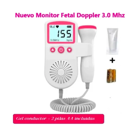 MONITOR FETAL DOPPLER LATIDOS CORAZON BEBE - 2