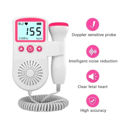 MONITOR FETAL DOPPLER LATIDOS CORAZON BEBE - 3