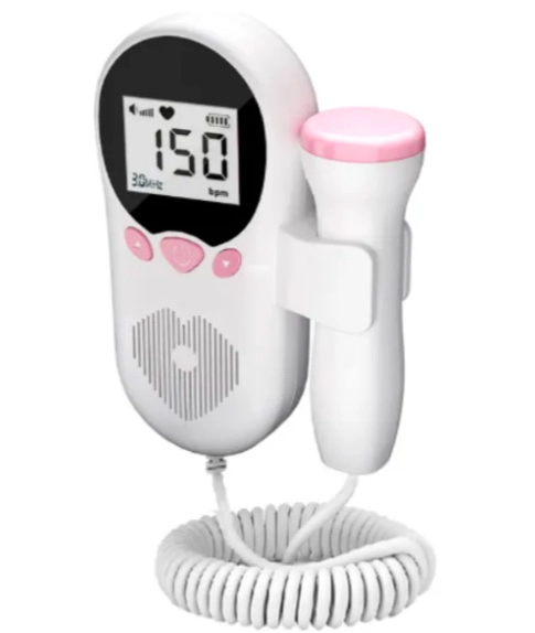 MONITOR FETAL DOPPLER PARA LATIDOS CORAZON BEBE - 1