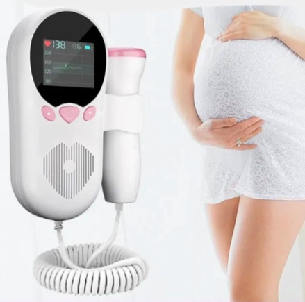 MONITOR FETAL DOPPLER PARA LATIDOS CORAZON BEBE - 2