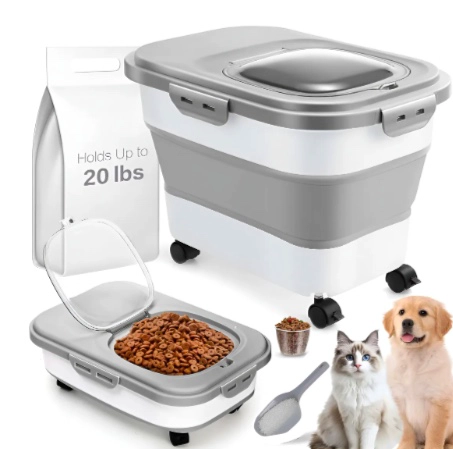 HERME TICO CONTENEDOR PARA ALIMENTOS MASCOTAS - 1