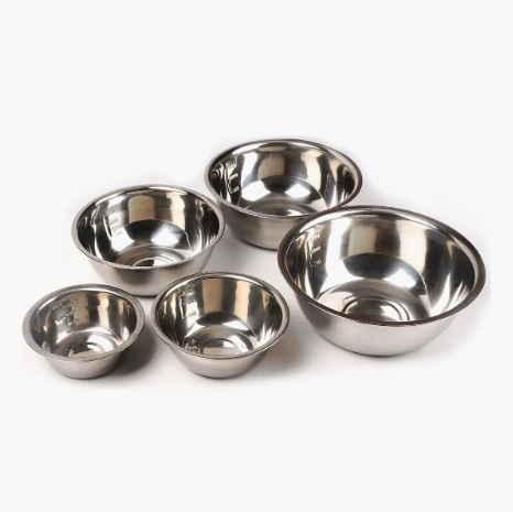 PACK 5 BOWL POCILLO ACERO INOXIDABLE - 2