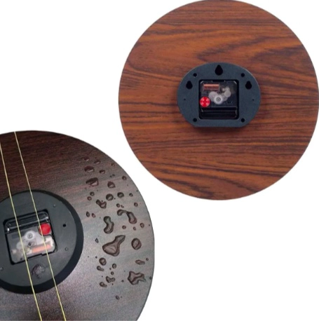 RELOJ DE PARED ANALOGO RUSTICO VINTAGE - 3
