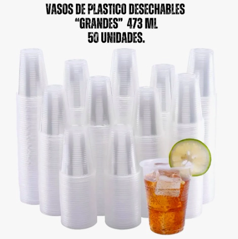 PACK 250 UNIDADES PLATOS CARTON + TENEDOR + VASOS - 3