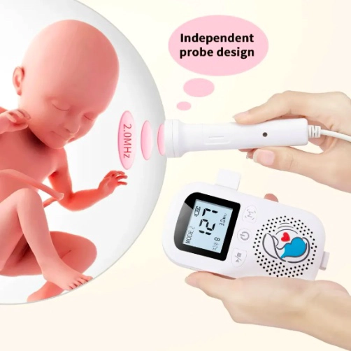 MONITOR FETAL DOPPLER LATIDOS FETALES CORAZON BEBE - 4