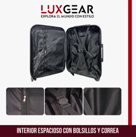 X3 MALETAS VIAJE ANTIGOLPES 10/15/23 KG SET - 3