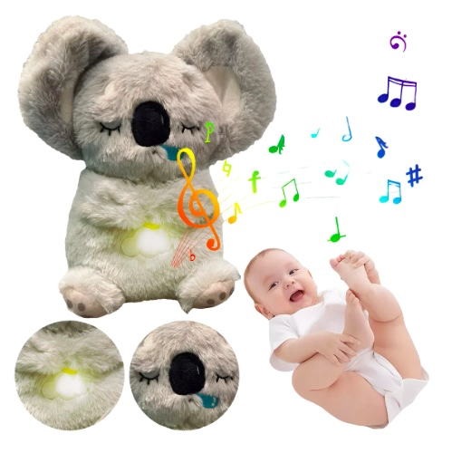 PELUCHE KOALA QUE RESPIRA MUSICA - 1