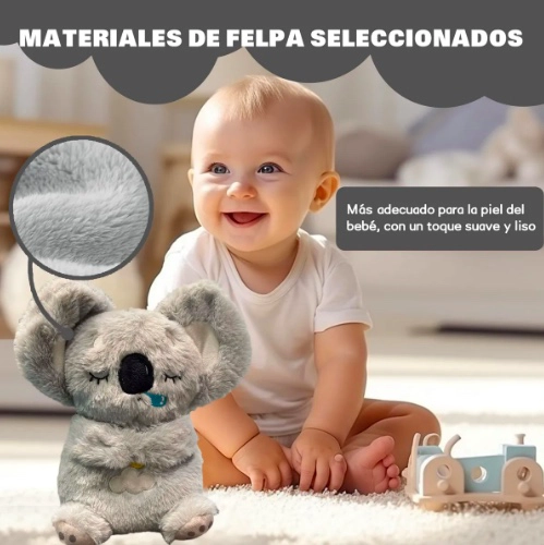 PELUCHE KOALA QUE RESPIRA MUSICA - 5
