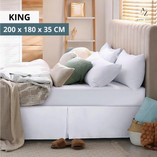 FALDON DE CAMA KING BLANCO - 2