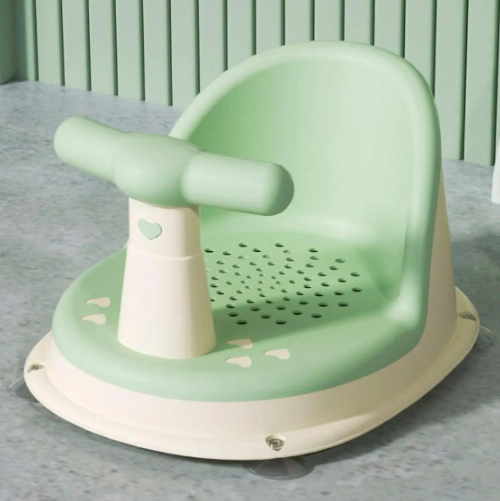 ASIENTO ANTIDESLIZANTE DE DUCHA PARA BEBES VERDE - 2