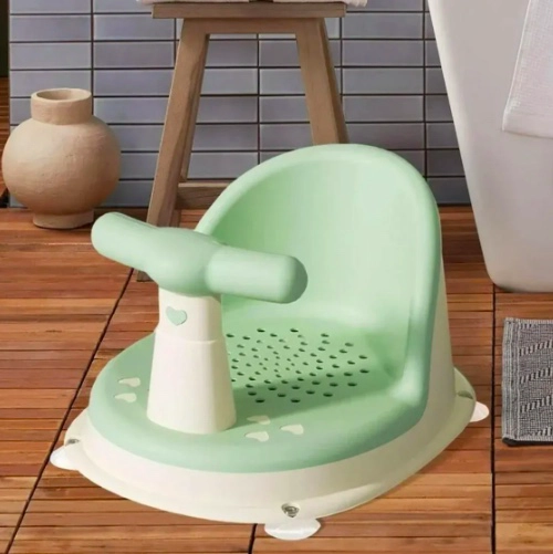 ASIENTO ANTIDESLIZANTE DE DUCHA PARA BEBES VERDE - 4