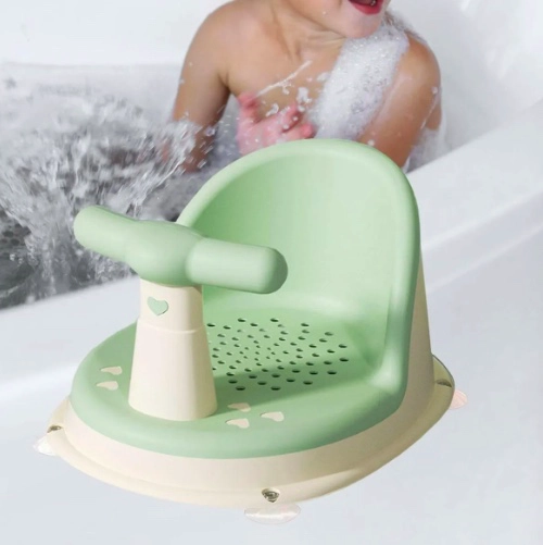 ASIENTO ANTIDESLIZANTE DE DUCHA PARA BEBES VERDE - 6