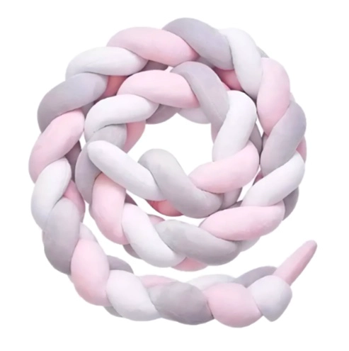 TRENZA COJIN SEGURIDAD PARA CUNA 3 MTS - 1