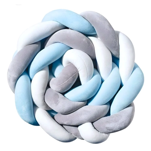 TRENZA COJIN SEGURIDAD PARA CUNA BEBES 3 MTS - 1