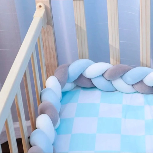 TRENZA COJIN SEGURIDAD PARA CUNA BEBES 3 MTS - 2