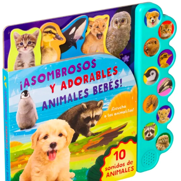 Libro 10 Sonidos De La Granja - 5