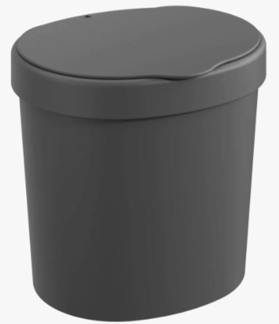 BASURERO CON TAPA BASIC 2,5 L - 2