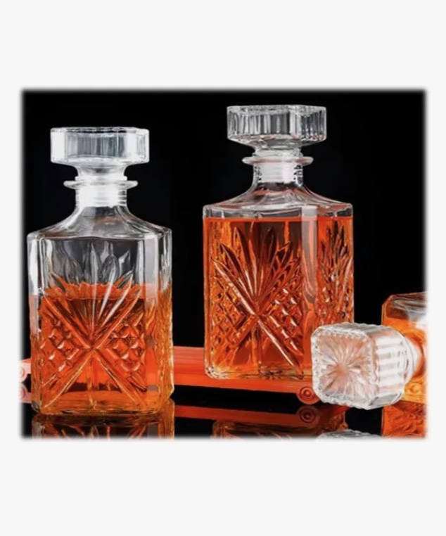 SET DECANTADOR DE WHISKY + 6 VASOS - 4