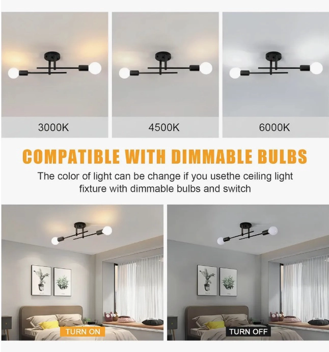 LAMPARA DE PARED APLIQUE LED - 7