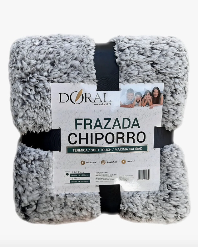 FRAZADA CHIPORRO 1.5 PLAZAS - 2