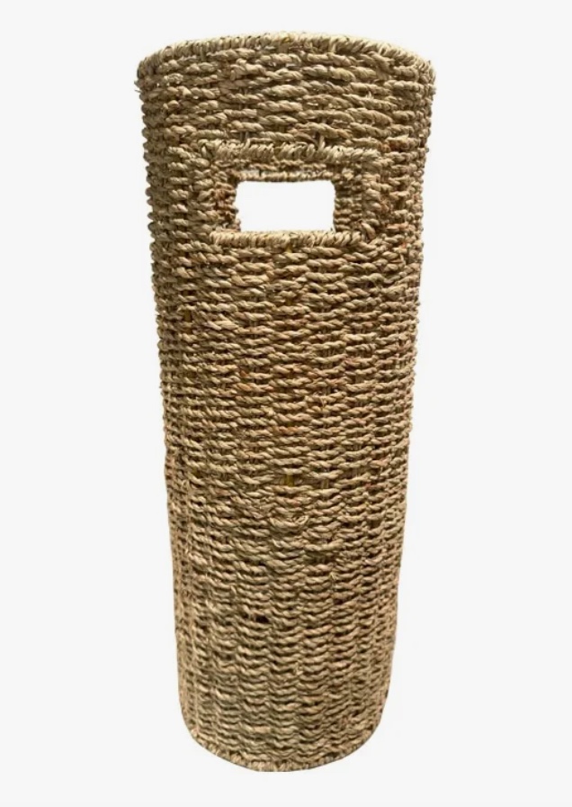 PARAGUERO O FLORERO FIBRAS NATURALES - 1