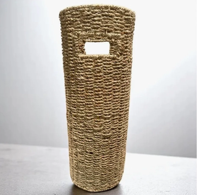 PARAGUERO O FLORERO FIBRAS NATURALES - 3