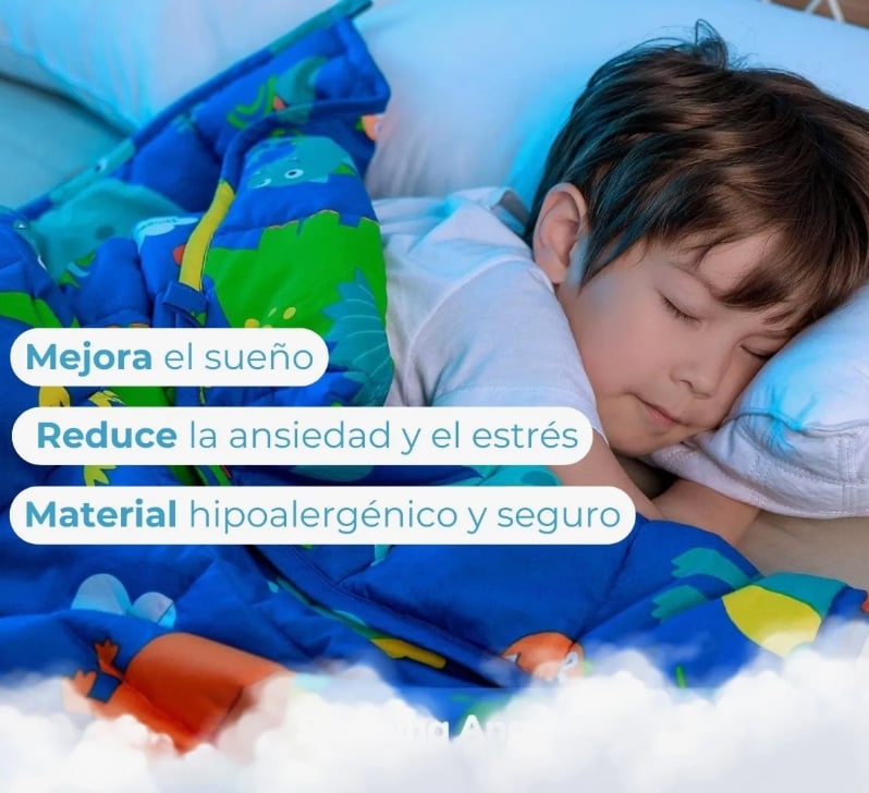 MANTA PESADA DE GRAVEDAD SENSORIAL - 5
