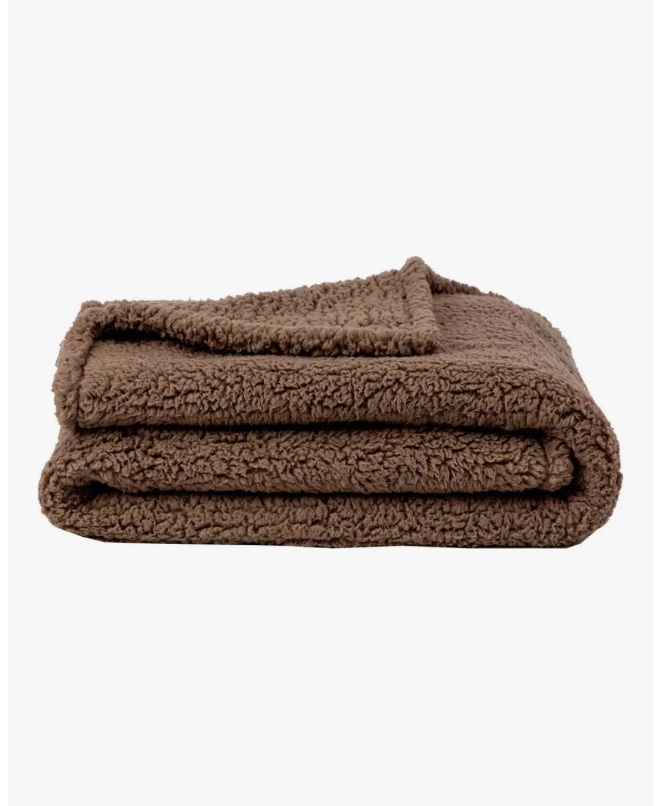 MANTA SHERPA MARRON - 2