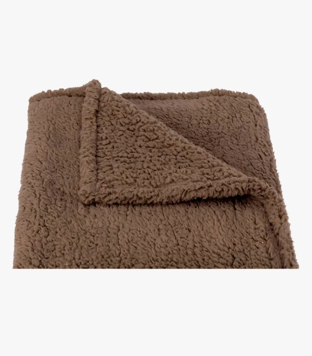 MANTA SHERPA MARRON - 3