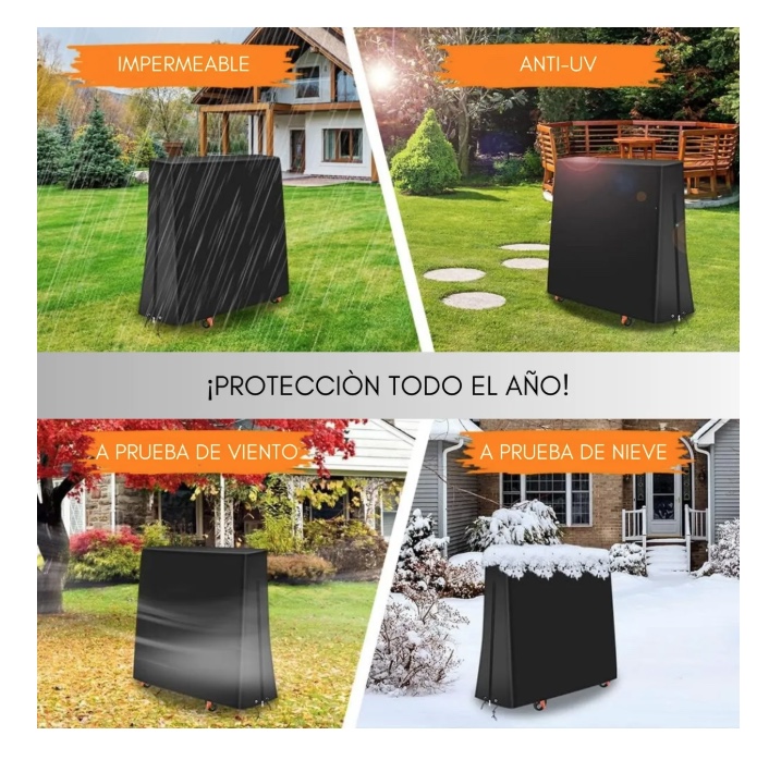 FUNDA COBERTOR PARA MESA DE PING PONG - 3