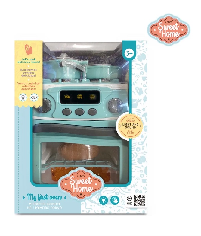 HORNO DE JUGUETE CON LUZ Y SONIDO - 2