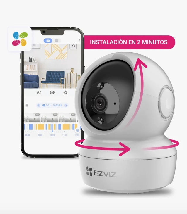 CAMARA SEGURIDAD WIFI INTERIOR - 1
