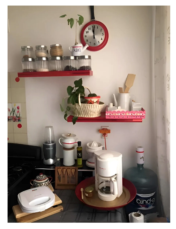 RELOJ DE SARTE N PARA PARED COCINA - 4