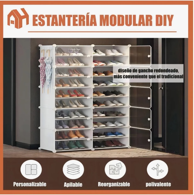 ORGANIZADORAS ZAPATOS ALMACENAMIENTO - 4