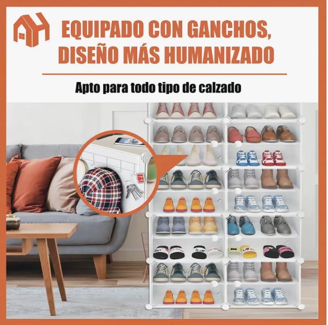 ORGANIZADORAS ZAPATOS ALMACENAMIENTO - 5