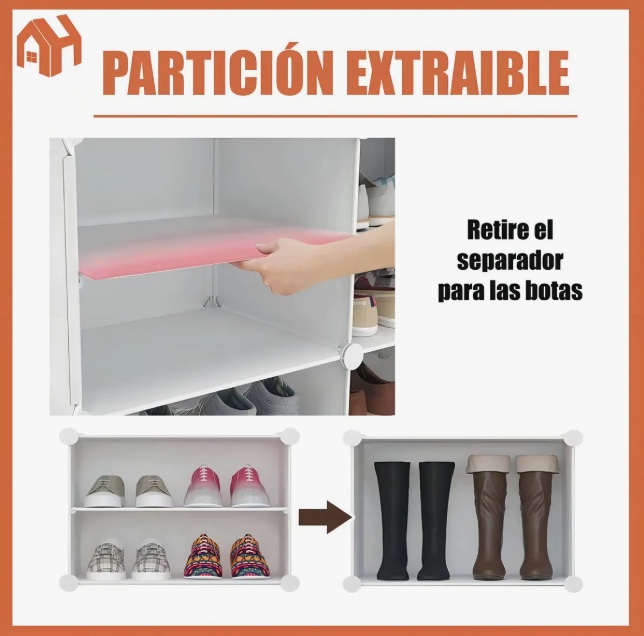 ORGANIZADORAS ZAPATOS ALMACENAMIENTO - 6