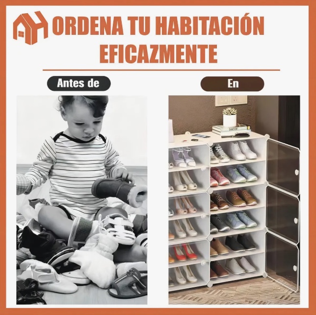 ORGANIZADORAS ZAPATOS ALMACENAMIENTO - 7
