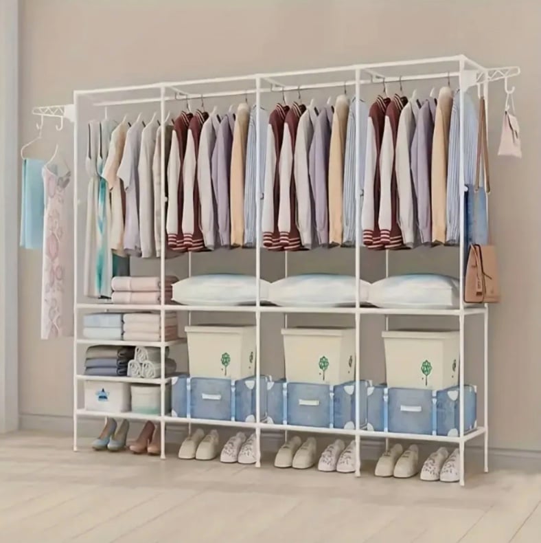 4 COLGADOR EXHIBIDOR DE ROPA - 1