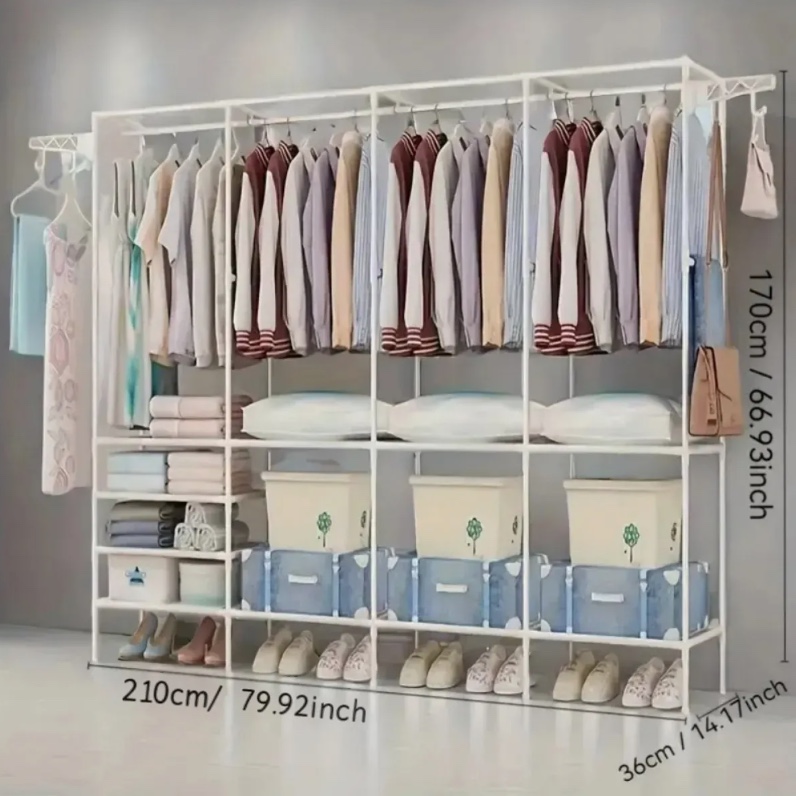 4 COLGADOR EXHIBIDOR DE ROPA - 6