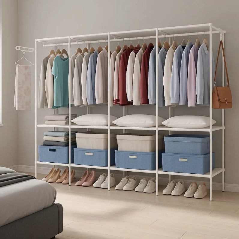 4 COLGADOR EXHIBIDOR DE ROPA - 7