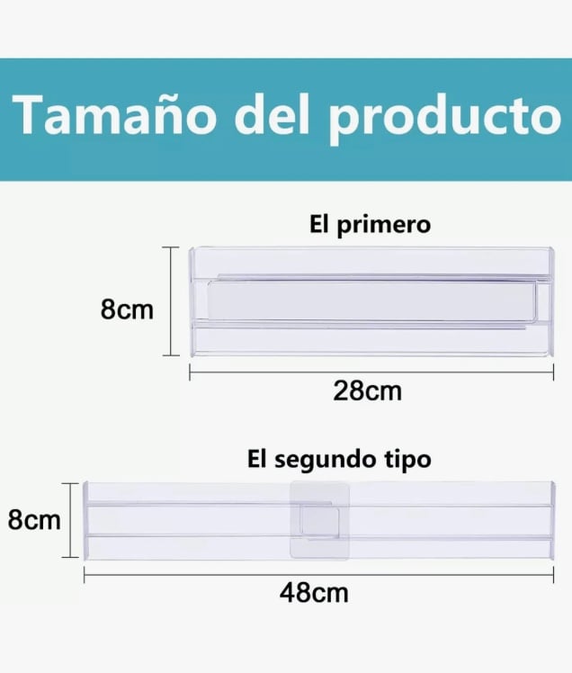 6 PZS SEPARADORES DE CAJONES - 2
