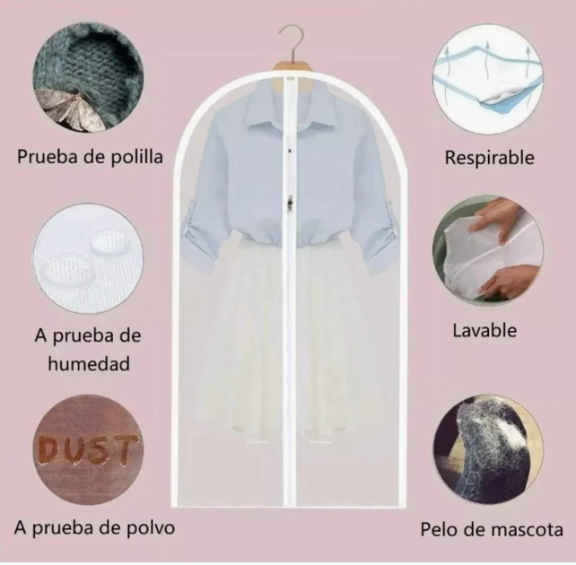 12 BOLSAS TRANSPARENTES - 6