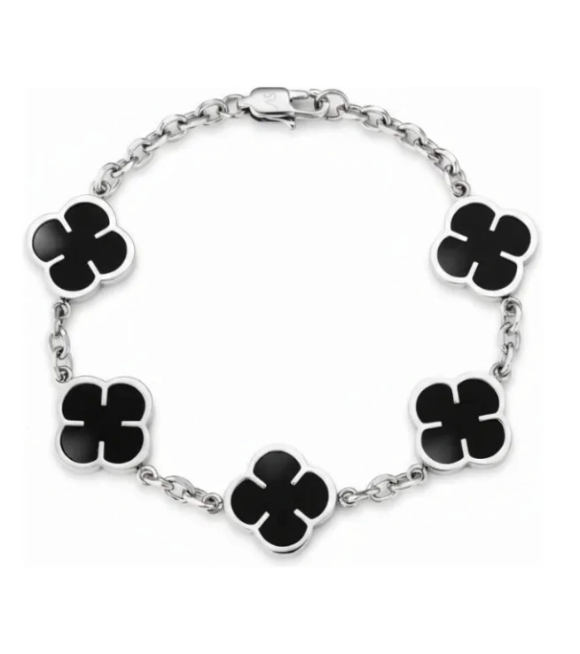PULSERA BLACK CLOVER 19 CM - 1