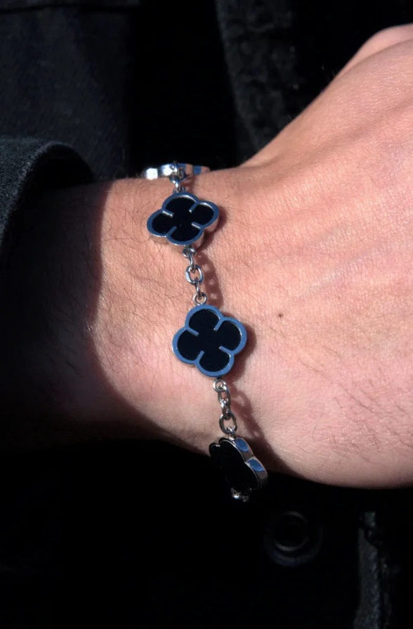 PULSERA BLACK CLOVER 19 CM - 4