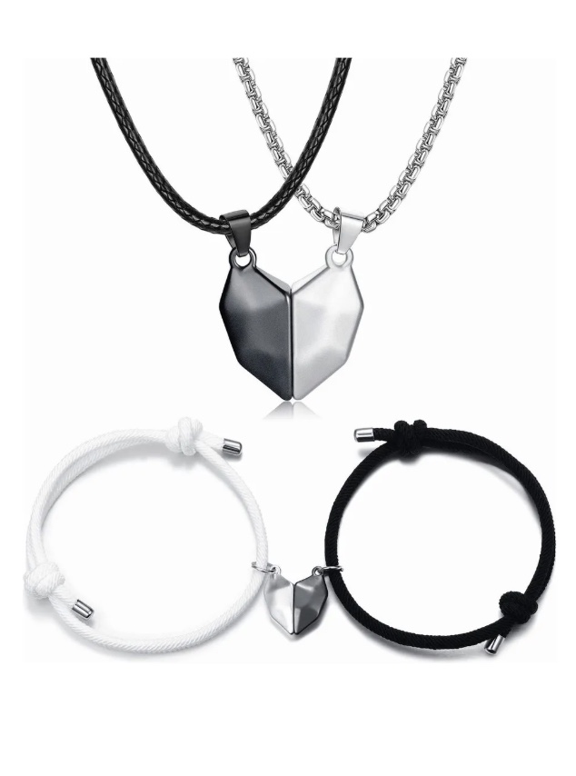PULSERA Y COLLAR PARA PAREJAS - 1