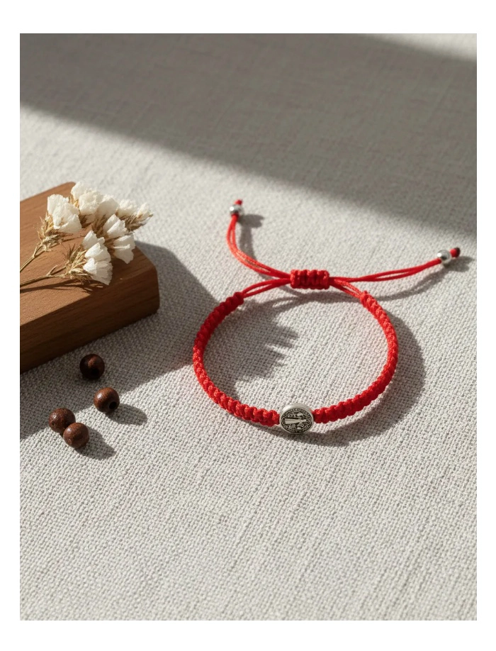 PULSERA BRAZALETE HILO ROJO PROTECCION - 1