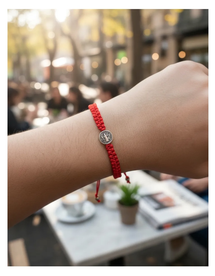 PULSERA BRAZALETE HILO ROJO PROTECCION - 7