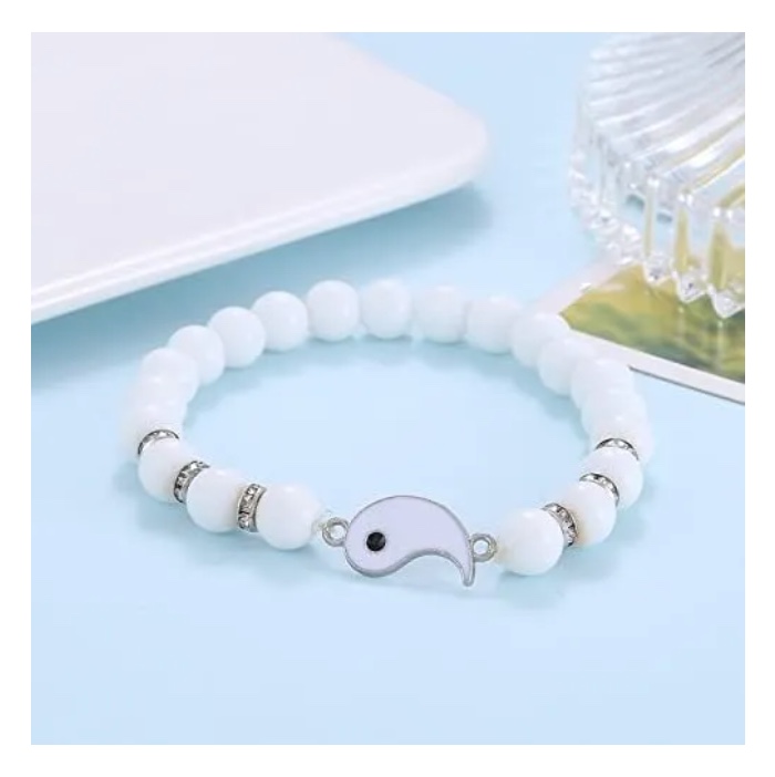 PULSERAS COMBINADAS PAREJAS YING YANG - 6